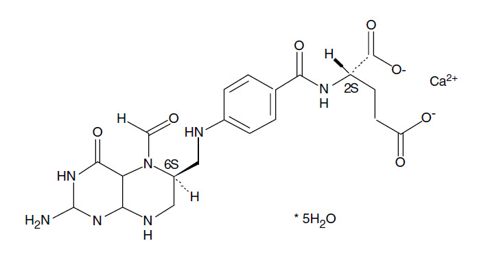 Levoleucovorin Calcium Structure