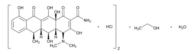 Doxycycline Hyclate Structural Formula
