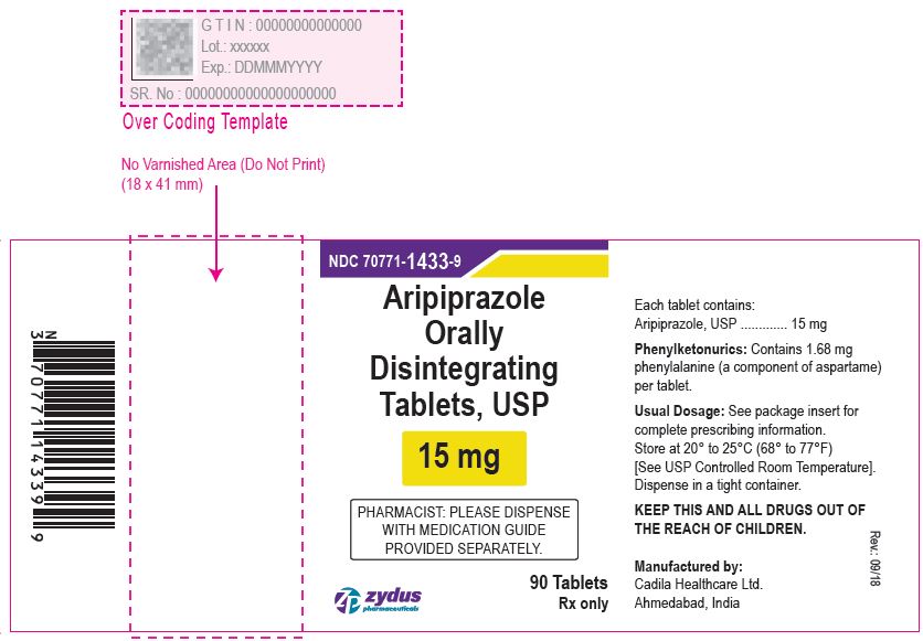 Aripiprazole Orally Disintegrating Tablets