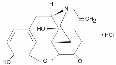 Chemcial Structure - Naloxone