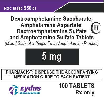5 mg 100 Count Bottle Label