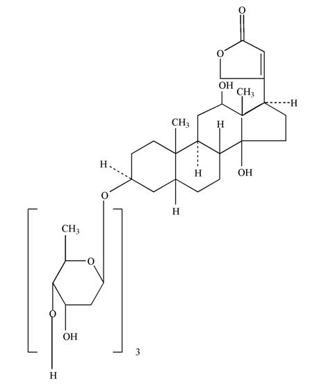 Digoxin Structural Formula