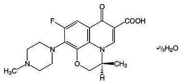Chemical Structure-LEVOFLOXACIN 