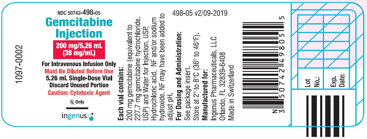 Vial Label - 200 mg/5.26 mL