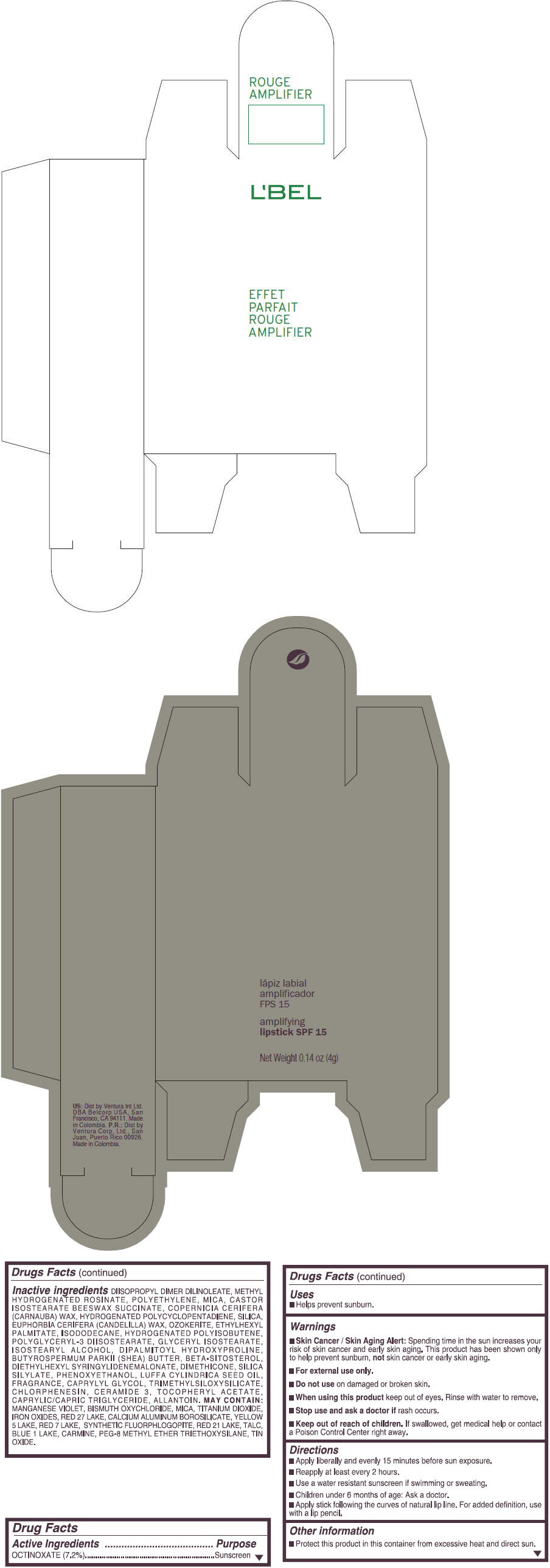 PRINCIPAL DISPLAY PANEL - 4 g Tube Box - (MARRON ILIMITEE) - BROWN