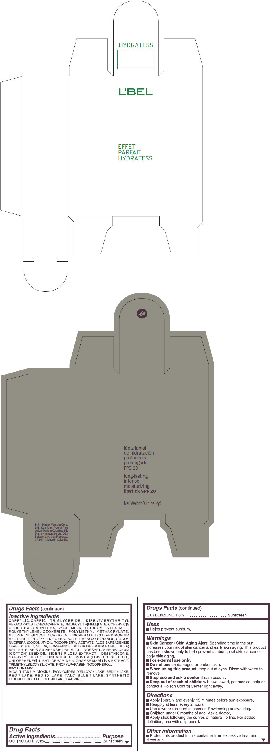 PRINCIPAL DISPLAY PANEL - 4 g Tube Box - (NUDE INTIME) - PINK