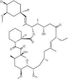 ELIDEL (pimecrolimus)  structural formula