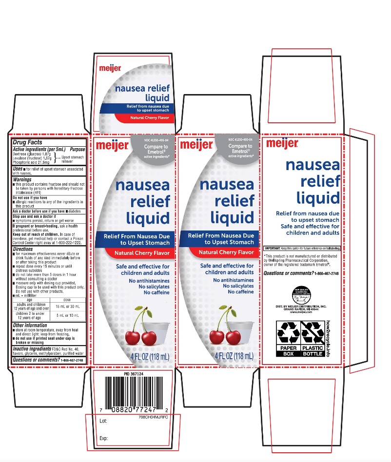 Meijer Anti-Nausea Liquid