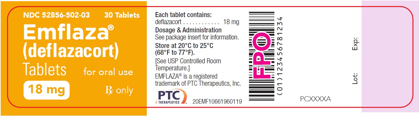 18 mg Tablet 30-Count Bottle Label