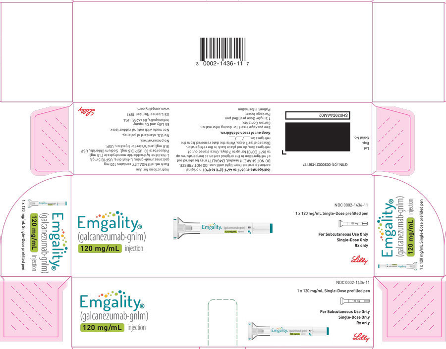 PACKAGE CARTON – EMGALITY Autoinjector 120 mg
