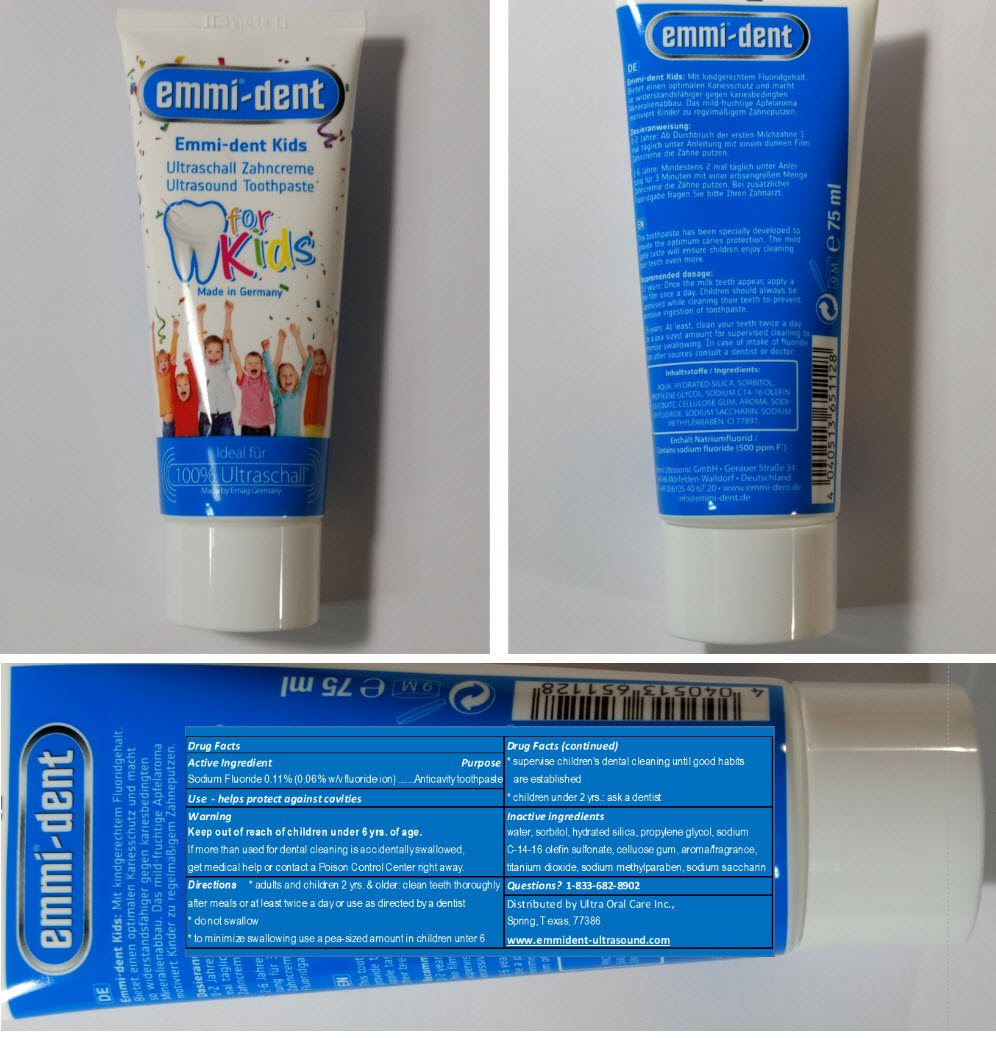 Emmi-dent Kids | Sodium Fluoride Paste, Dentifrice while Breastfeeding