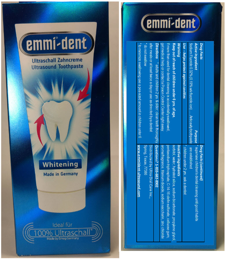 Emmi-dent Whitening | Sodium Fluoride Paste, Dentifrice while Breastfeeding