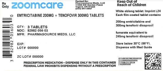 emtricitabine tenofovir label