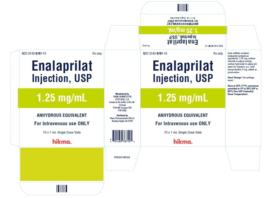 Enalaprilat Injection, USP 2.5 mg/2 mL