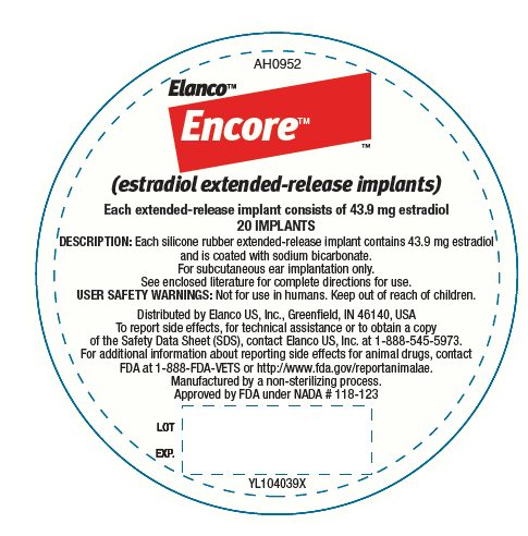 Principal Display Panel - Encore Cartridge Label
