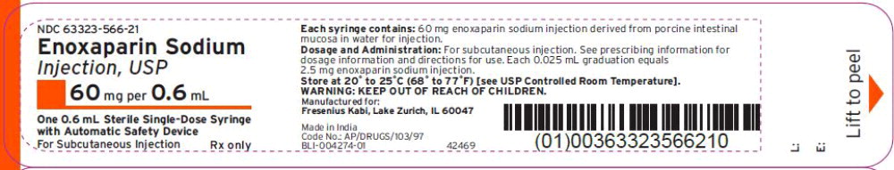 Principal Display Panel - 60 mg per 0.6 mL Syringe Blister
