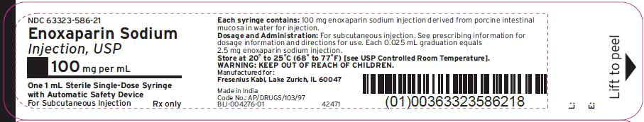 Principal Display Panel - 100 mg per mL Syringe Blister
