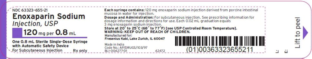 Principal Display Panel - 120 mg per 0.8 mL Syringe Blister
