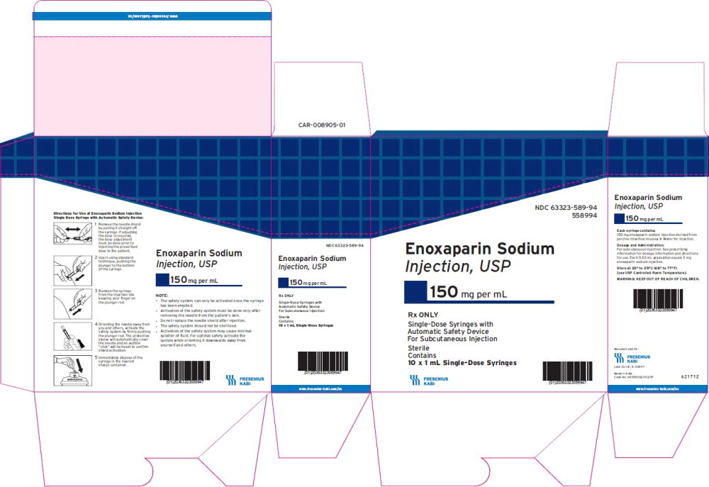 Principal Display Panel - 150 mg per mL Syringe Carton
