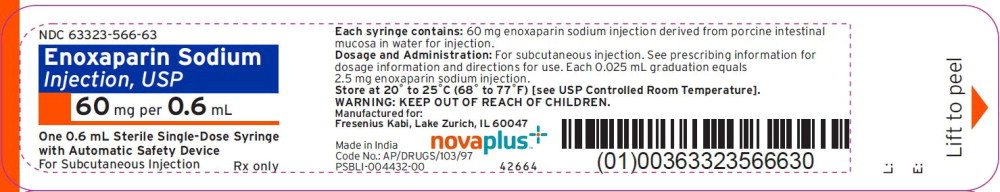 Principal Display Panel - 60 mg per 0.6 mL Syringe Blister
