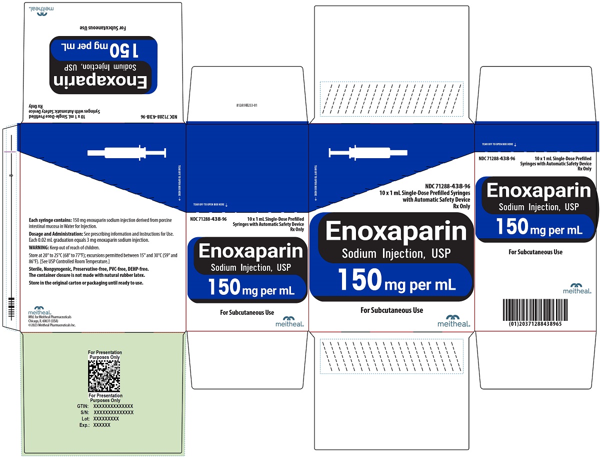 Principal Display Panel – Enoxaparin Sodium Injection, USP 150 mg Carton