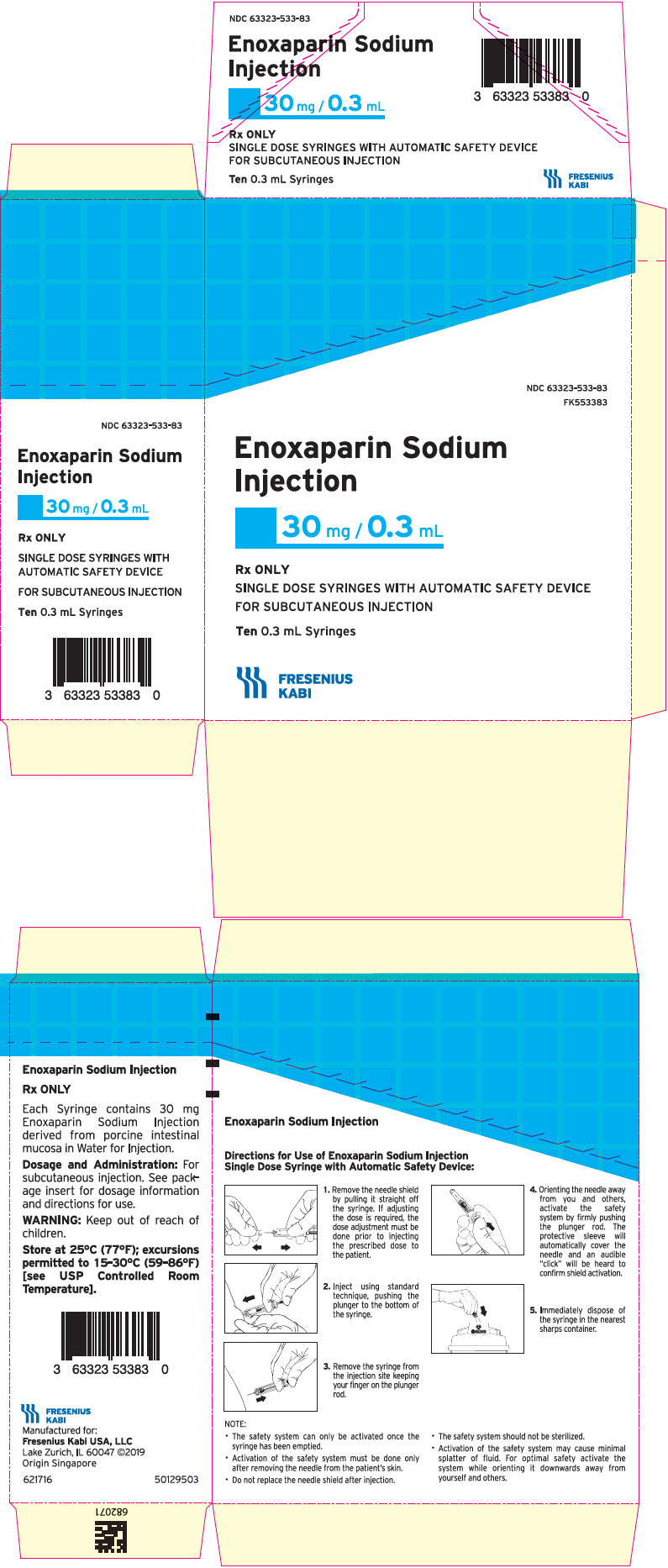 PRINCIPAL DISPLAY PANEL - 30 mg/0.3 mL Syringe Carton