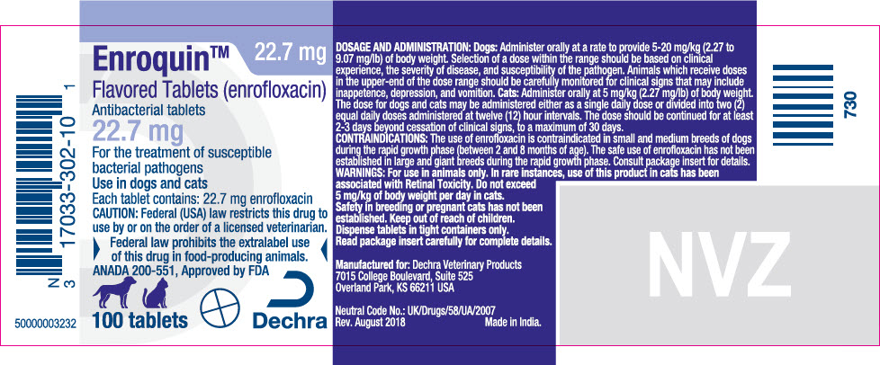 PRINCIPAL DISPLAY PANEL - 22.7 mg Tablet Bottle Label
