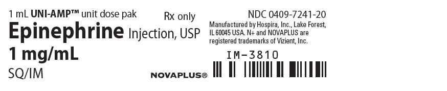 PRINCIPAL DISPLAY PANEL - 1 mL unit dose pak Label