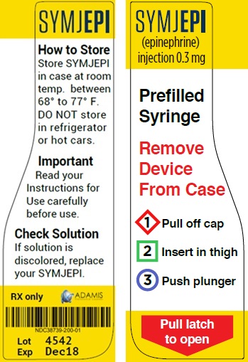 Syringe Case Label