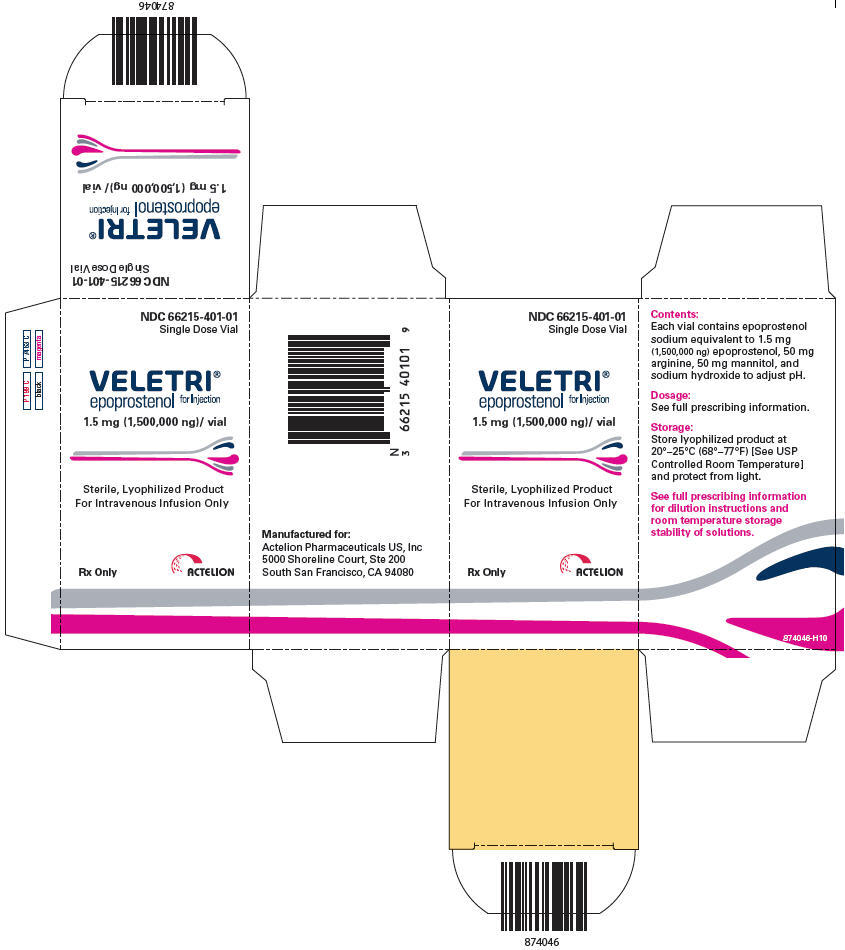 Principal Display Panel - 1.5 mg Vial Carton