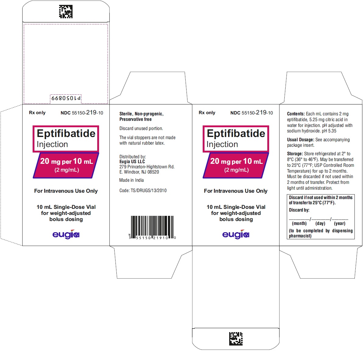 PACKAGE LABEL-PRINCIPAL DISPLAY PANEL - 20 mg per 10 mL (2 mg / mL) - Container-Carton (1 Vial)