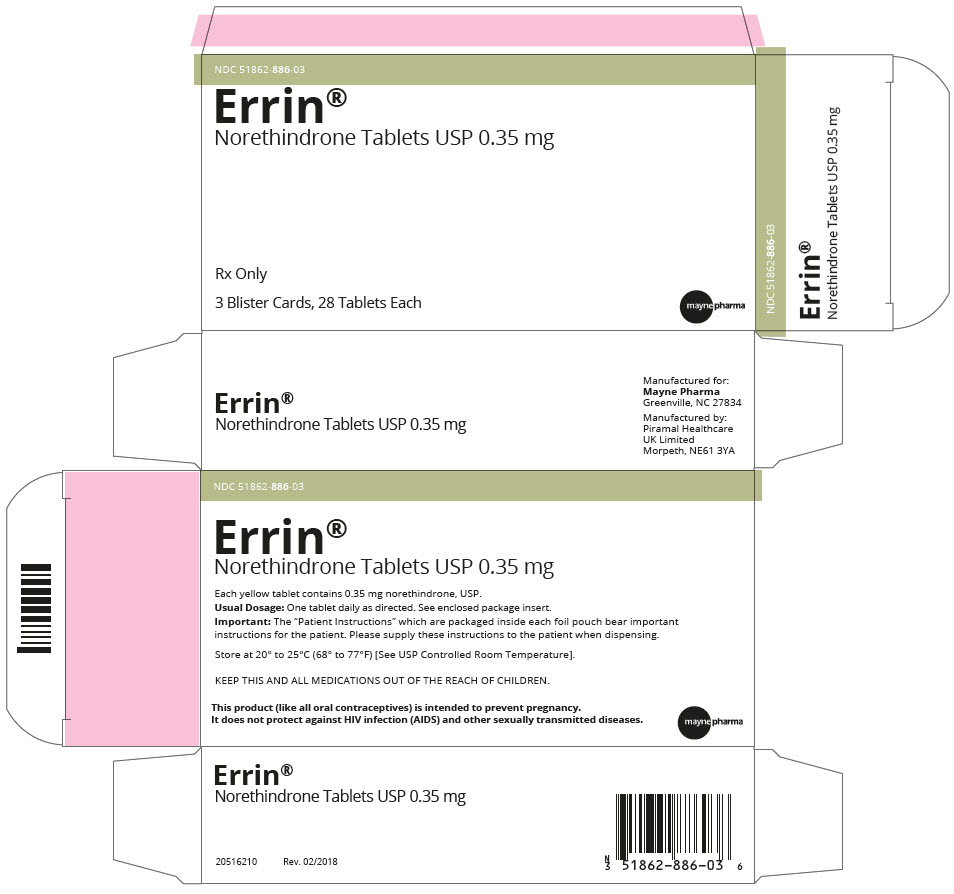 PRINCIPAL DISPLAY PANEL - 0.35 mg Tablet Blister Pack Carton
