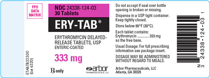 PRINCIPAL DISPLAY PANEL - 333 mg Tablet Bottle Label