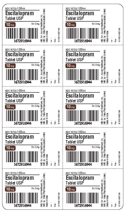 Escitalopram 10 mg Blister