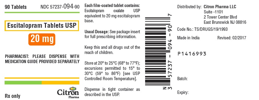 PACKAGE LABEL-PRINCIPAL DISPLAY PANEL - 20 mg (90 Tablet Bottle)