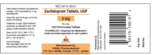 5 mg label esc