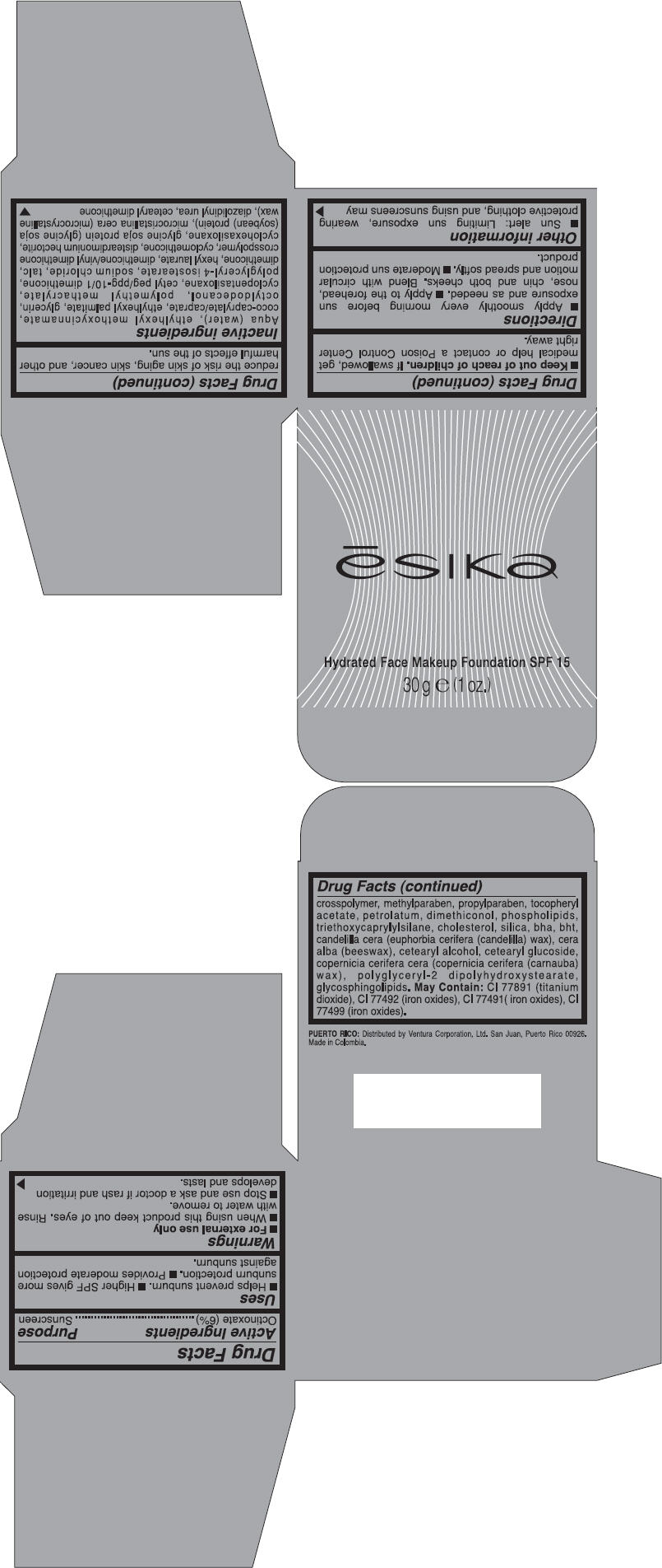 Esika Hydrated Face Makeup Foundation Spf 15 | Octinoxate Powder while Breastfeeding
