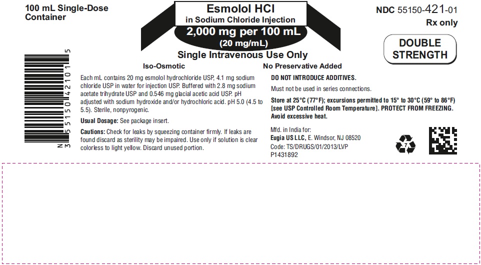PACKAGE LABEL PRINCIPAL DISPLAY PANEL - 2,000 mg per 100 mL (20 mg/mL) - Infusion Bag Label