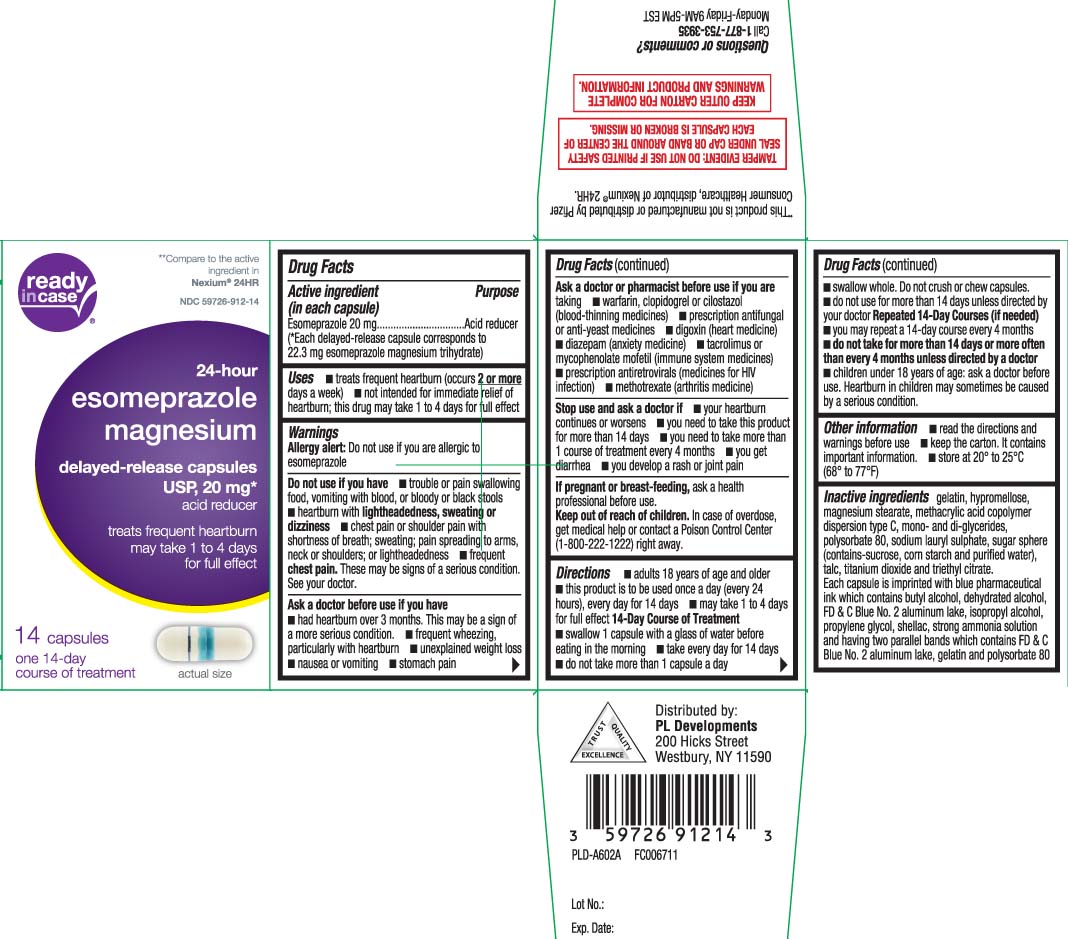 Esomeprazole 20 mg (*Each delayed-release capsule corresponds to 22.3 mg esomeprazole magnesium trihydrate)