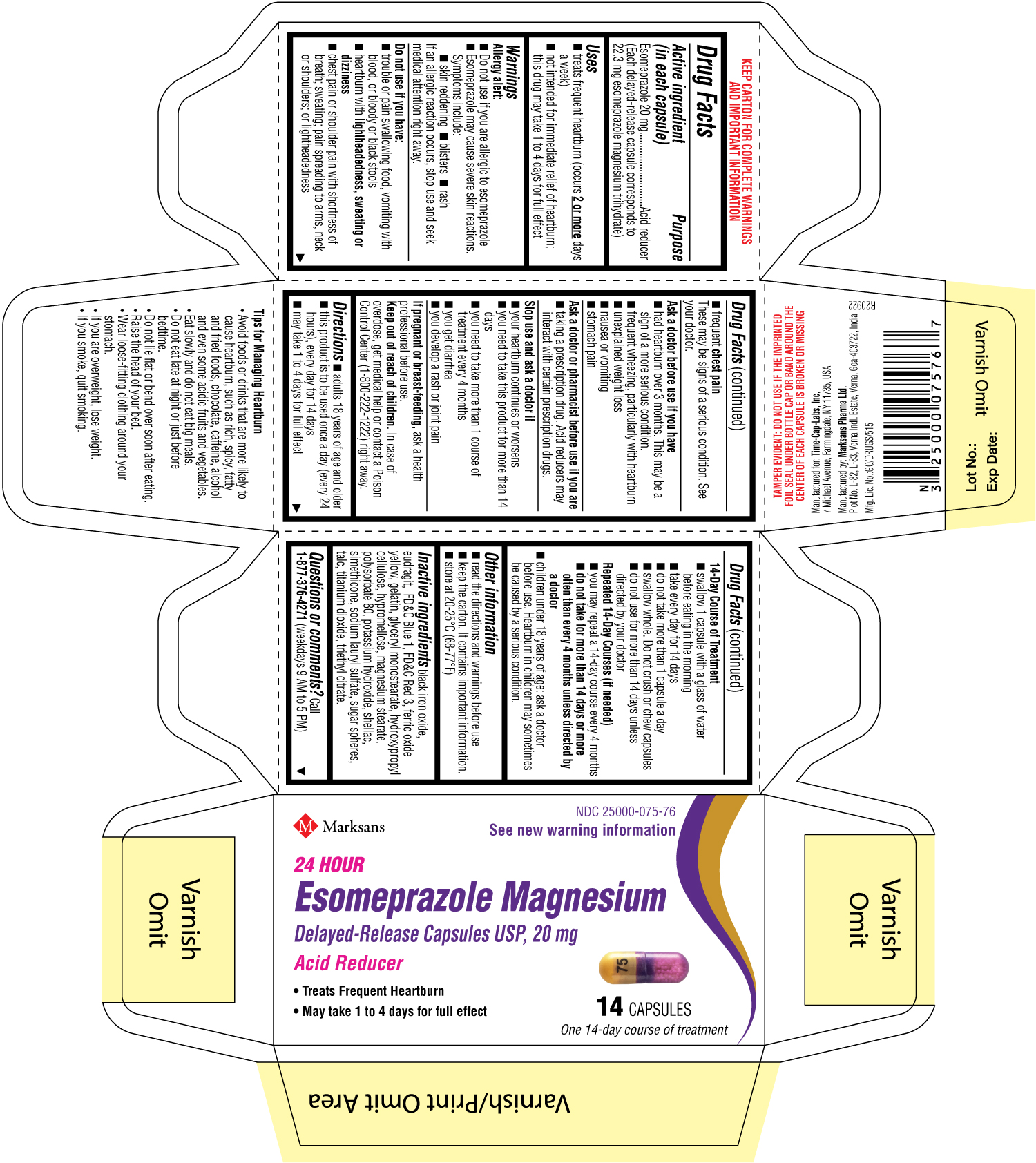 esomeprazole-dr-20mg-14s-ifc-label