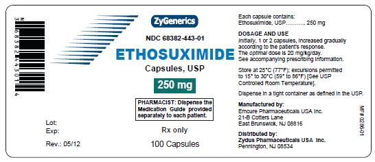 Structured formula for Ethosuximide-250mg