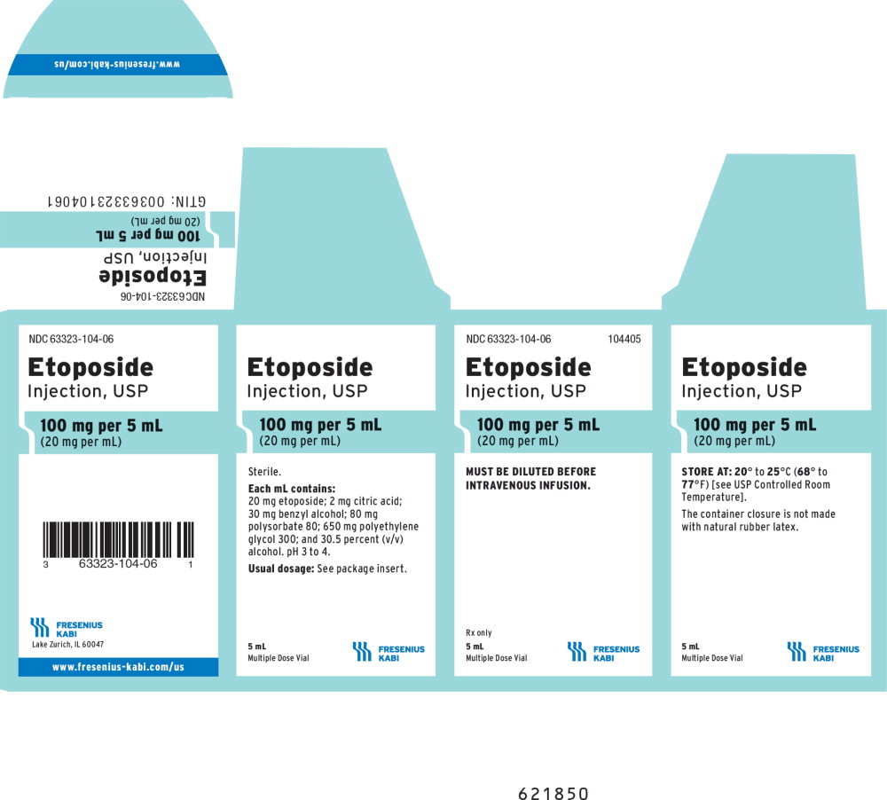 PACKAGE LABEL - PRINCIPAL DISPLAY - Etoposide 5 mL Multiple Dose Vial Carton Panel
