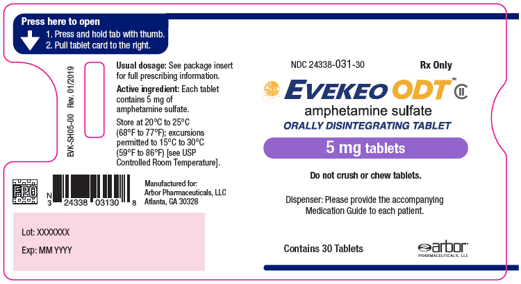 PRINCIPAL DISPLAY PANEL - 5 mg Tablet Blister Pack Case Label