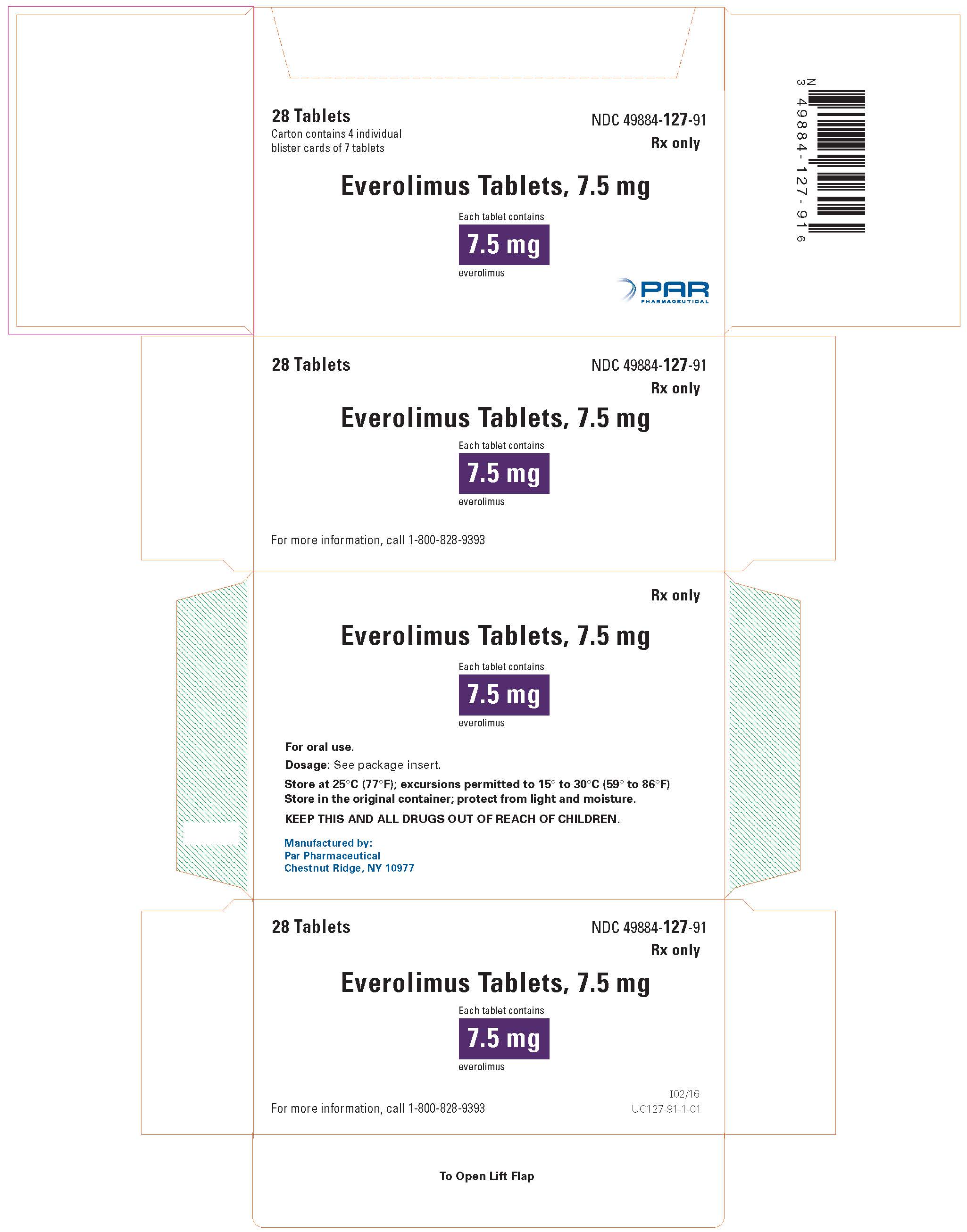carton - 7.5 mg