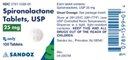 Spironolactone 25 mg Label