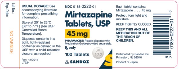 45 mg x 100 Tablets