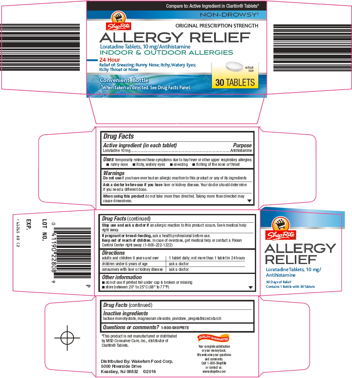 ShopRite Allergy Relief  image