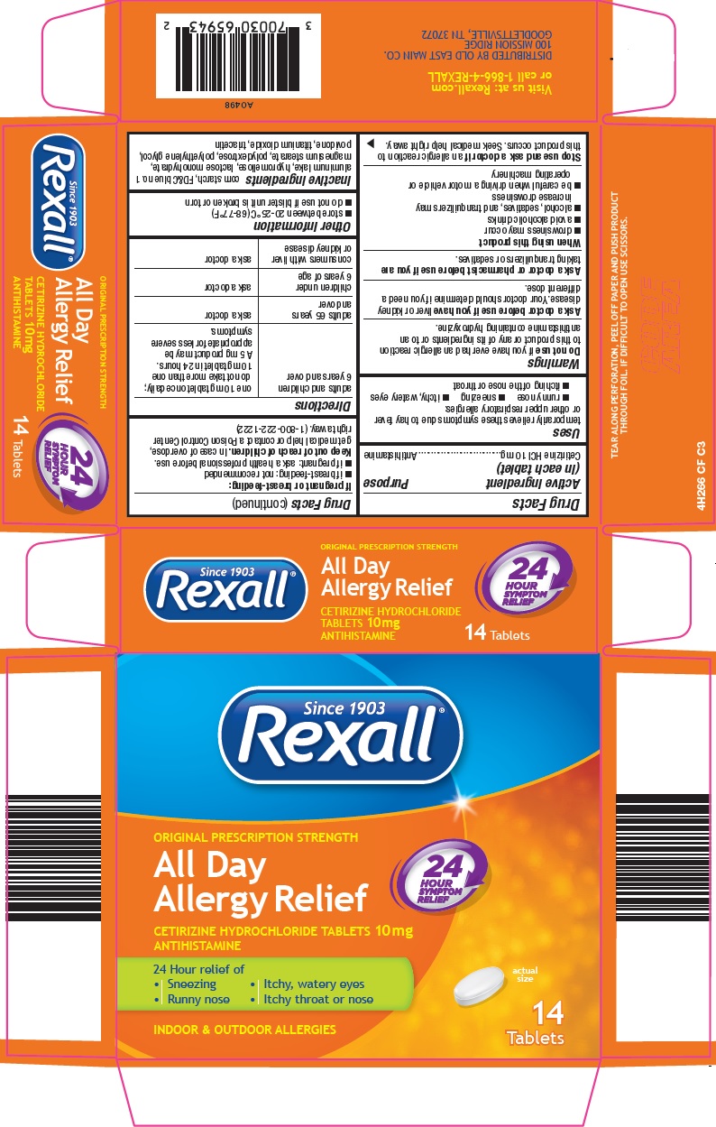 Is Rexall All Day Allergy Relief | Cetirizine Hydrochloride Tablet safe while breastfeeding