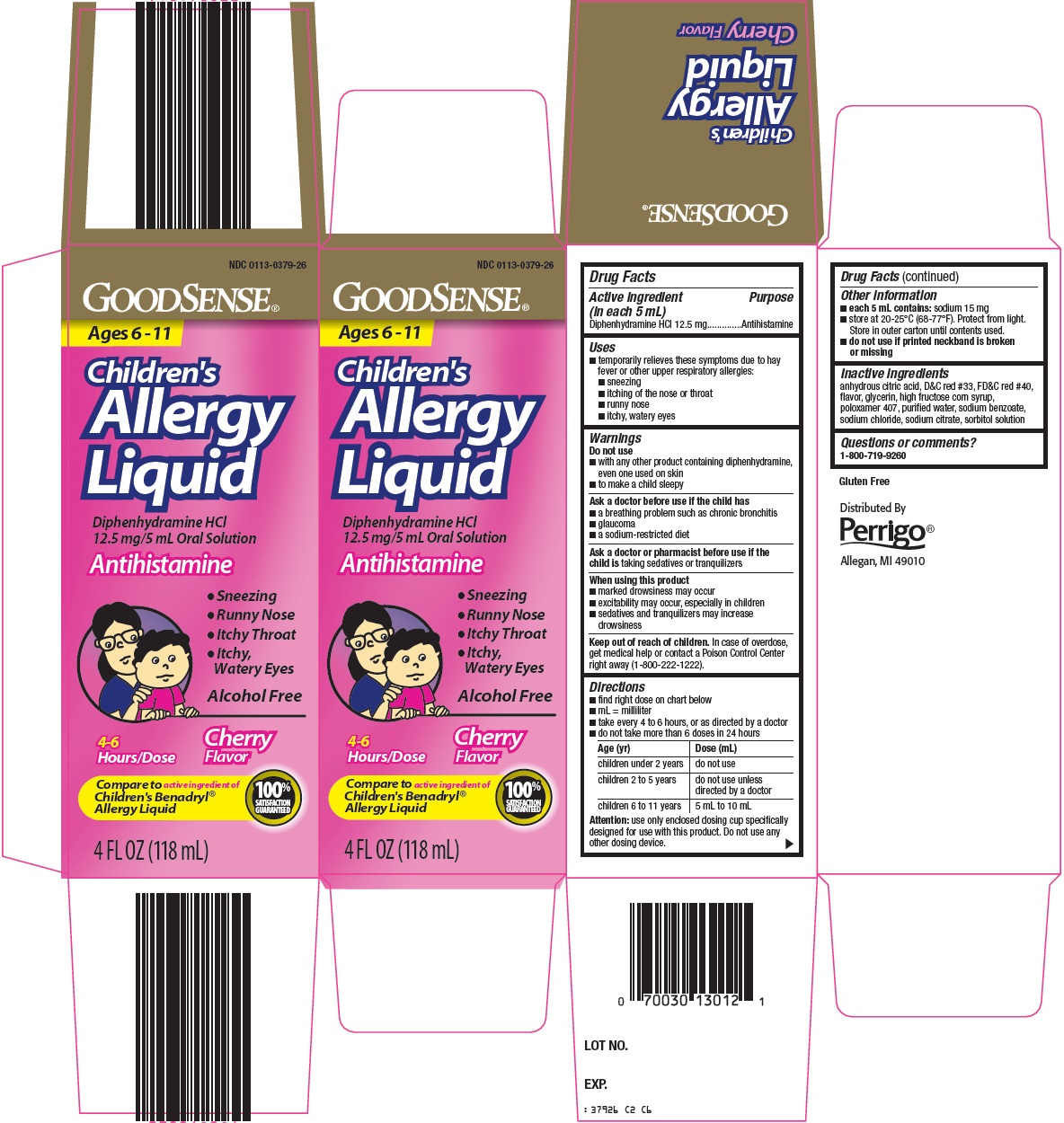 GoodSense Children's Allergy Liquid image