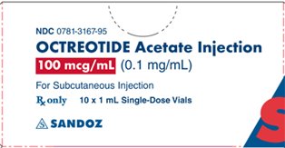 Octreotide Acetate Injection 100 mcg/mL Label
